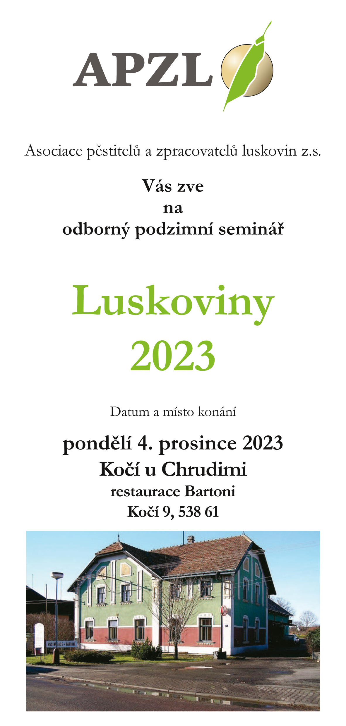 Luskoviny - podzimní seminář 2023-12-04